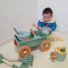 South Korea ins children's beach toy trolley set beach boy water digging shovel and bucket tools