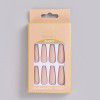 Factory direct sales: matte frosted nail patch, long ballet, finished product, 24 pieces, boxed, wearing nail enhancement tools, nail pieces