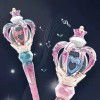 Girls magic wand toys magic wonder holding fairy magic wand wand lights music starry sky children's toys