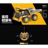 Remote control excavator alloy remote control car excavator boy engineering car paradise toy cross border children car gift