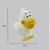 Bath toys: Enamel yellow duck baby children kneading and playing with water duck baby swimming and playing with water soft rubber toys for men and women