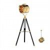 Nordic studio searchlight living room creative hotel decoration Stainless Steel Designer vertical tripod floor lamp
