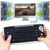 Multimedia keyboard wireless trackball keyboard Mini 2.4G wireless keyboard in one multimedia keyboard set