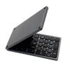 New foldable Bluetooth keyboard with independent digital area thin full-size portable foldable wireless keyboard