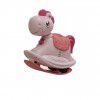 Children's press dual-purpose rocking horse toy inertia sliding return force animal car baby Trojan dinosaur