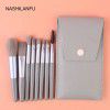 Cross border new ins Style 8 Mini makeup brushes with Concealer color brush set beauty foundation make-up eye shadow tools