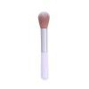 Single small white powder Blusher Brush portable short makeup tools soft fiber hair brush wholesale