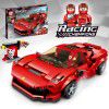 Leyi is compatible with Lego, lamborga, car racing model, puzzle assembling, building block toy, wholesale and distribution