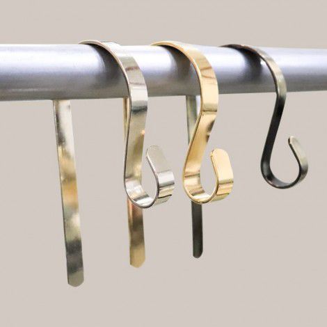 Factory Christmas Hook Metal fireplace hook Christmas Ornament hook foreign holiday ornaments new products