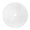 New Christmas decorations holiday supplies pure white Christmas Plush Tree Skirt Christmas Tree Skirt custom wholesale