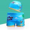 [baby's swimming trunks] children's swimsuits cute cartoon swimsuits boys hot spring flat angle baby swimming trunks