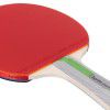 Deli anglaite f2330 table tennis racket, double racket, horizontal racket, 3 table tennis balls, 1 table tennis racket