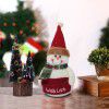 Christmas decorations: snowman, Santa Claus, cartoon dolls, Christmas atmosphere, creative holiday gifts