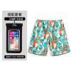 Beach pants, men's swimming pants, men's 5-point anti embarrassment shorts, can be launched into the water, couple's loose style, hot spring beach