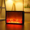 The manufacturer directly sends cross-border led flame light box, fashionable Retro Style Fireplace, hand-held lamp, Wansheng atmosphere, room decoration