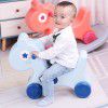 Children's happiness rocking horse two in one baby rocking horse Trojan horse baby 2-3 years old gift rocking car toys