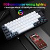 Popular Amazon wired film multicolor RGB light 61 key game keypad business office PS4