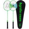 Deli anglaite f2100 / f2101 badminton racket double racket adult beginner 2 badminton rackets