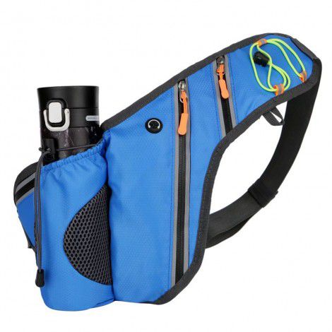 Rock climbing Bodypack running mobile phone Bodypack outdoor cycling bag mountaineering bag multifunctional kettle water cup Bodypack
