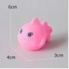 Bath toys: Enamel yellow duck baby children kneading and playing with water duck baby swimming and playing with water soft rubber toys for men and women