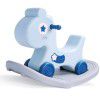 Children's happiness rocking horse two in one baby rocking horse Trojan horse baby 2-3 years old gift rocking car toys