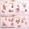 Christmas cards: three dimensional Christmas cards, Christmas Eve greeting cards, double fold cards, large flat cards with envelopes