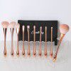 Jukai small man waist 10 makeup brush set brush bucket brush bag powder powder Blusher Brush eye shadow brush beauty tool set