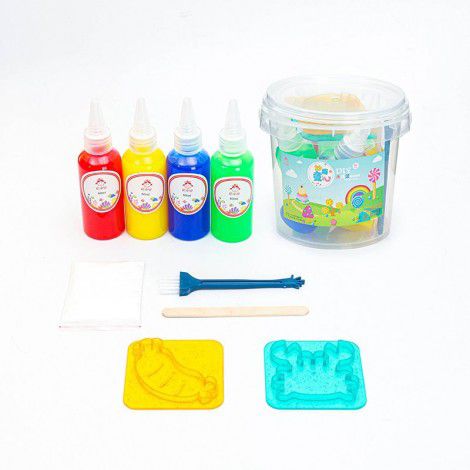 Tiktok magic water baby toys stalls, children's manual DIY production, water elf material package, wholesale