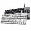 k835 wired TKL mechanical keyboard 84 key desktop laptop wired office game USB