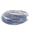 European and American women's diamond Elastic Bracelet color zircon Rhinestone claw chain color diamond bracelet Gem Diamond Bracelet wholesale