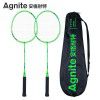 Deli anglaite badminton racket is an authentic double racket for beginners, children and adults. It is durable, defensive and durable
