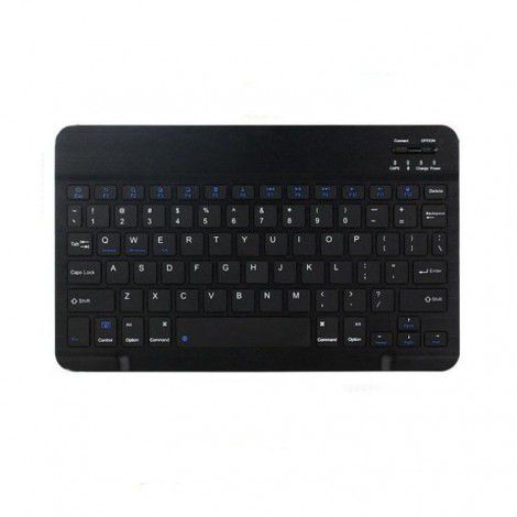 7 inch 10 inch wireless Bluetooth keyboard three system mobile phone tablet USB charging Mini ultra-thin touch keyboard