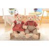 New couple magnet teddy bear plush toy doll wedding press doll wedding gift