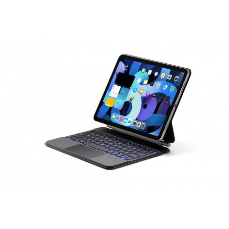 Smart control keyboard integrated flat magnetic levitation touch Bluetooth keyboard for iPad Pro 11 / 12.9