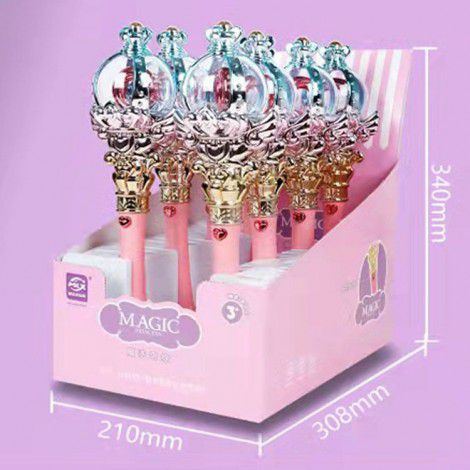 Girls magic wand toys magic wonder holding fairy magic wand wand lights music starry sky children's toys