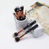 10 marbled makeup brush sets 5 large and 5 small makeup brushes Pu makeup bag beauty tools in stock