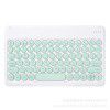 Suitable for Xiaomi round keycap wireless Bluetooth small new keyboard with touch pad touch control small portable Apple iPad