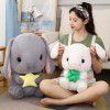 Plush toys long ears rabbit radish little white rabbit doll pillow large cute doll