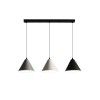 Nordic restaurant chandelier led three head creative chandelier personalized bar art restaurant light bar table lighting
