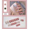 Nails hand wear nail wholesale short detachable finished product no engraving and grinding nail chip nail patch
