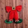 Christmas decorations European and American cute fairy feet bows christmas tree pendant Christmas Holiday Hotel shopping mall decoration