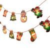 Christmas decorations, festive atmosphere, decoration, hanging decorations, scene arrangement, colorful light strings, trinkets, creative hanging pieces