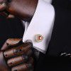 Bridegroom's wedding circular wedding word cufflinks, wedding sleeve nails, men's sleeve cuffs, sleeve nails, business conference cufflinks