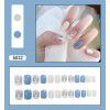 Nails hand wear nail wholesale short detachable finished product no engraving and grinding nail chip nail patch