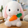 Plush toys long ears rabbit radish little white rabbit doll pillow large cute doll