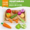 Children's family toys puzzle wooden magnetic vegetables and fruits cut happy kitchen simulation mini toy model