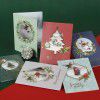 Christmas cards: three dimensional Christmas cards, Christmas Eve greeting cards, double fold cards, large flat cards with envelopes