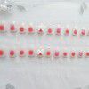73 light change love wear short nail piece, nail enhancement finished product patch, detachable 2022 Tiktok new wear nail piece