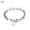 IMI jewelry titanium steel return bracelet fashion brand design simple hip hop ins street style boys and girls jewelry yl169