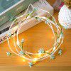 Led fruit copper lamp string rattan lamp ins maiden heart room decoration lamp Christmas Wedding lantern wholesale